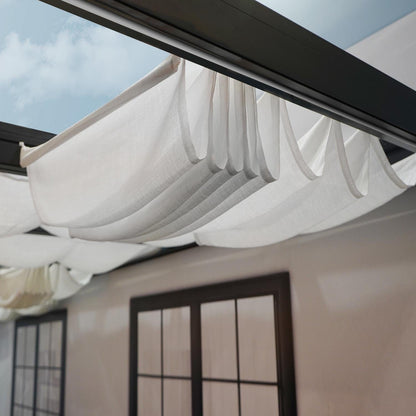 Palram - Canopia | 11x26 ft Stockholm Patio Cover Roof Blinds - HG1096