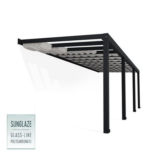 Palram - Canopia | 11x31 ft Stockholm Patio Cover Roof Blinds