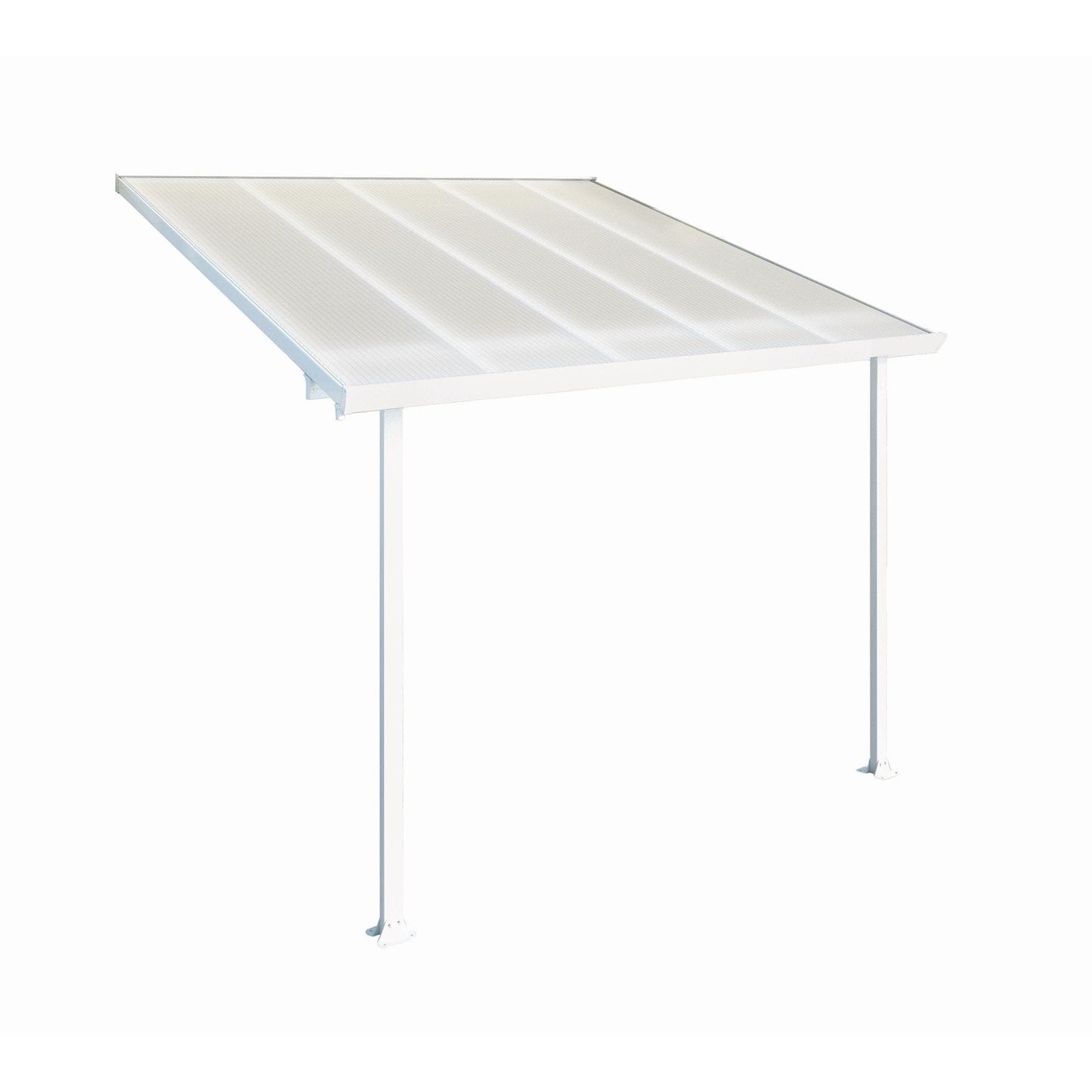 Palram - Canopia | 10 ft Wide Feria Patio Cover - White White - HG9310