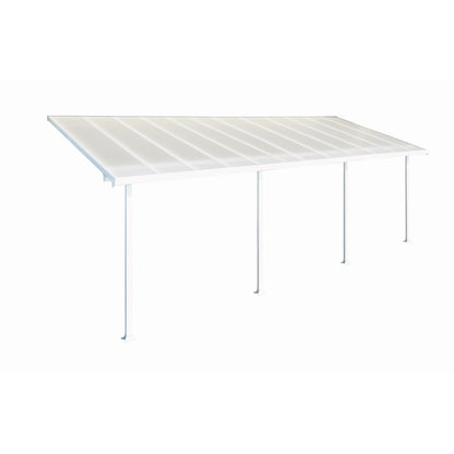 Palram - Canopia | 10 ft Wide Feria Patio Cover - White White - HG9310