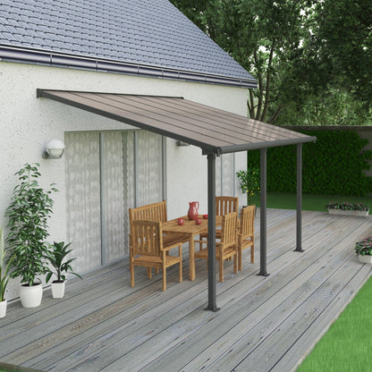 Palram - Canopia | Olympia Patio Cover - Gray - HG8810