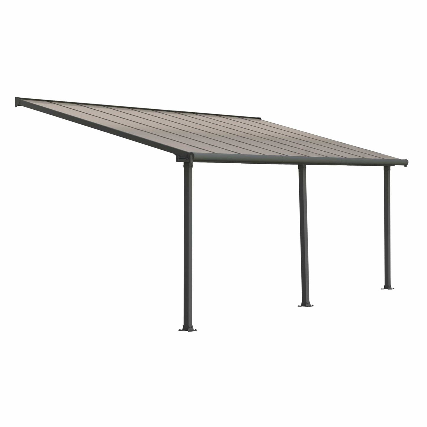 Palram - Canopia | Olympia Patio Cover - Gray - HG8810