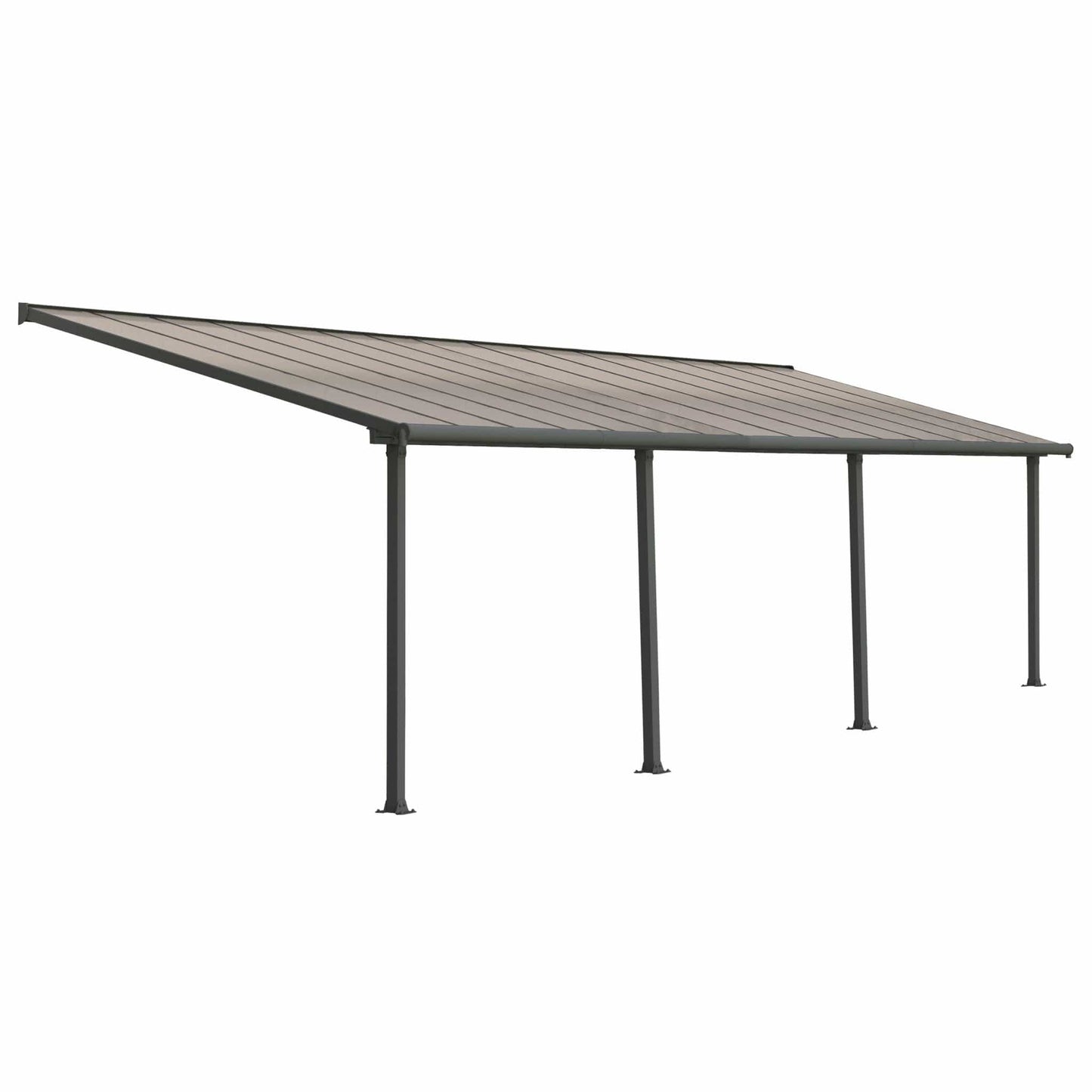 Palram - Canopia | Olympia Patio Cover - Gray - HG8810