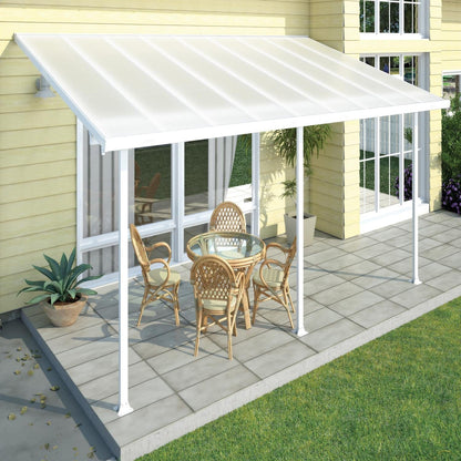 Palram - Canopia | 10 ft Wide Feria Patio Cover - White White - HG9310