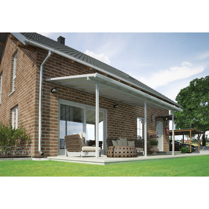 Palram - Canopia | 10 ft Wide Feria Patio Cover - White White - HG9310