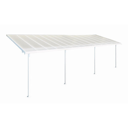 Palram - Canopia | 10 ft Wide Feria Patio Cover - White White - HG9310
