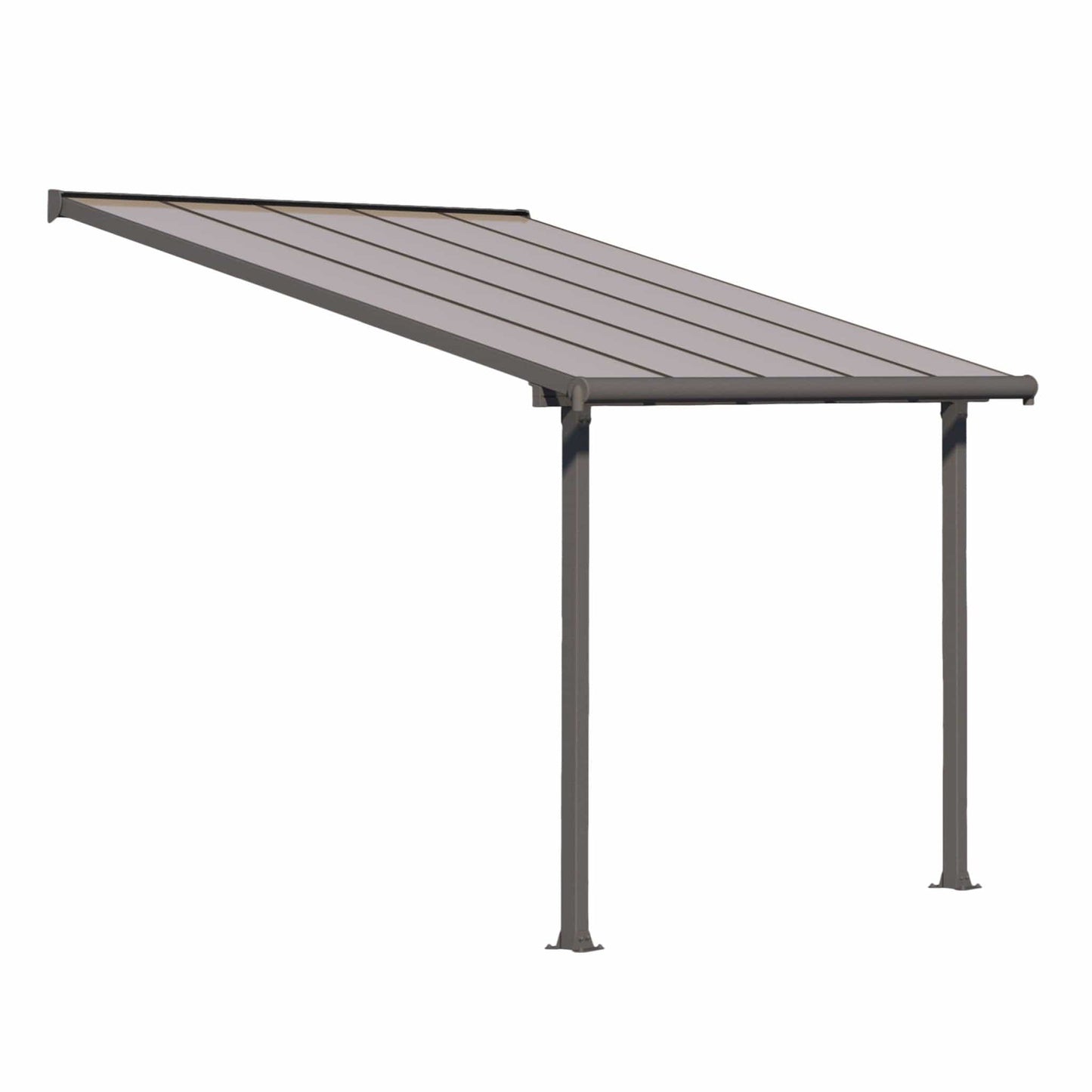 Palram - Canopia | Olympia Patio Cover - Gray - HG8810