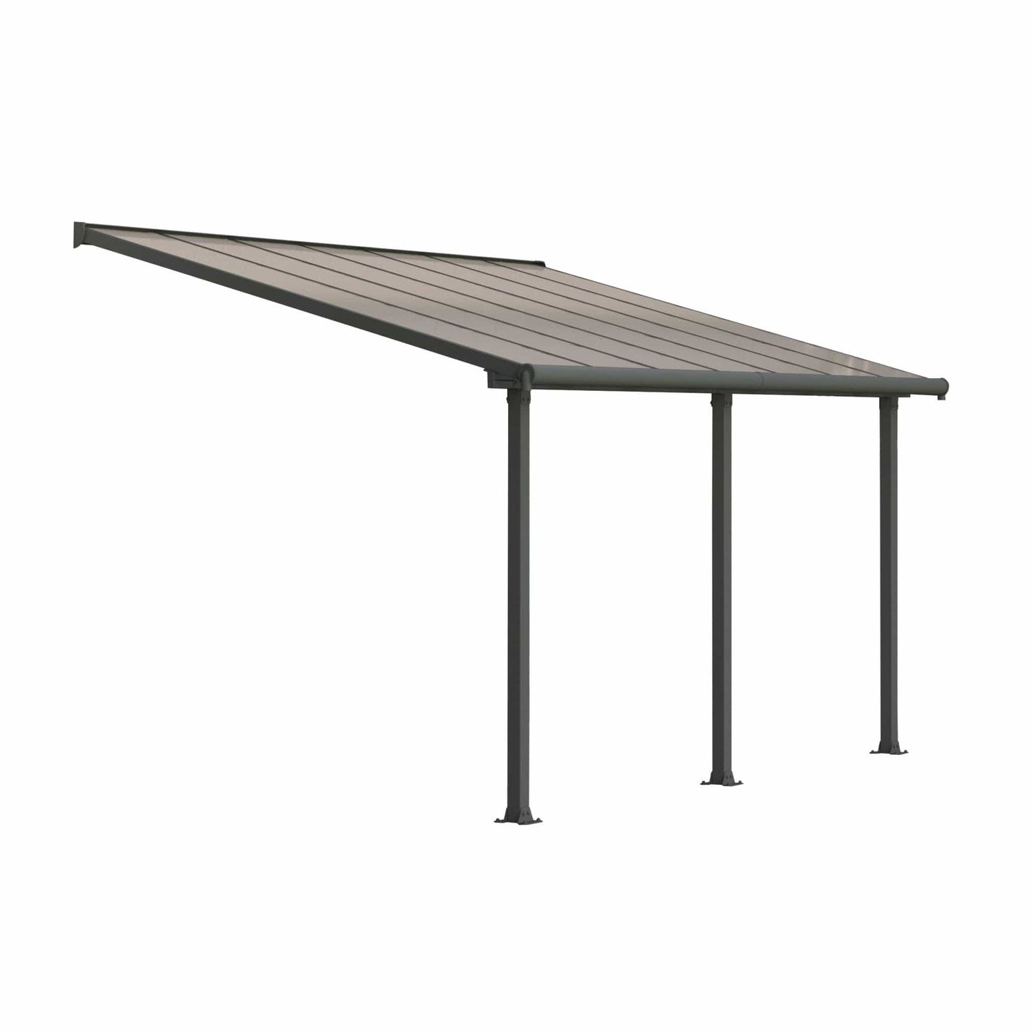 Palram - Canopia | Olympia Patio Cover - Gray - HG8810