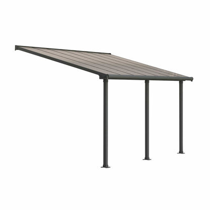 Palram - Canopia | Olympia Patio Cover - Gray - HG8810