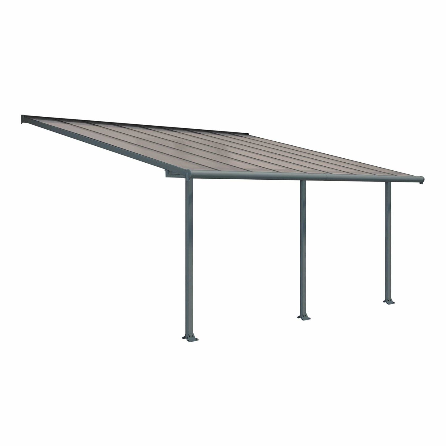 Palram - Canopia | Olympia Patio Cover - Gray - HG8810