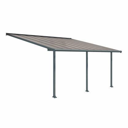 Palram - Canopia | Olympia Patio Cover - Gray - HG8810