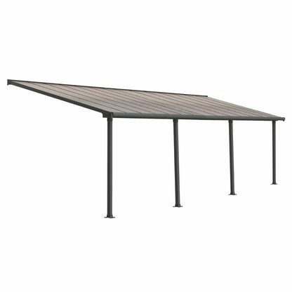 Palram - Canopia | Olympia Patio Cover - Gray - HG8810