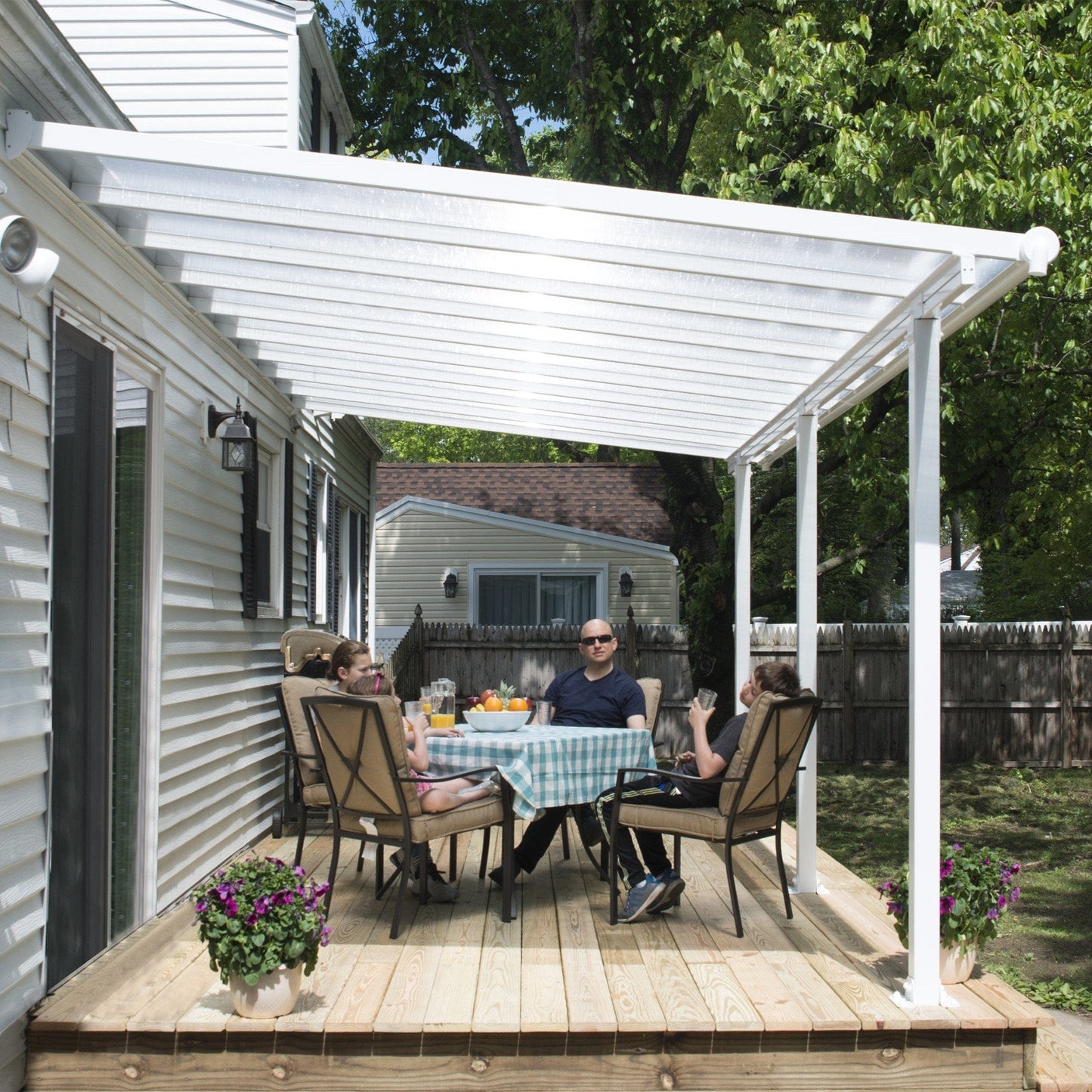 Palram - Canopia | Olympia Patio Cover - White - HG8810W