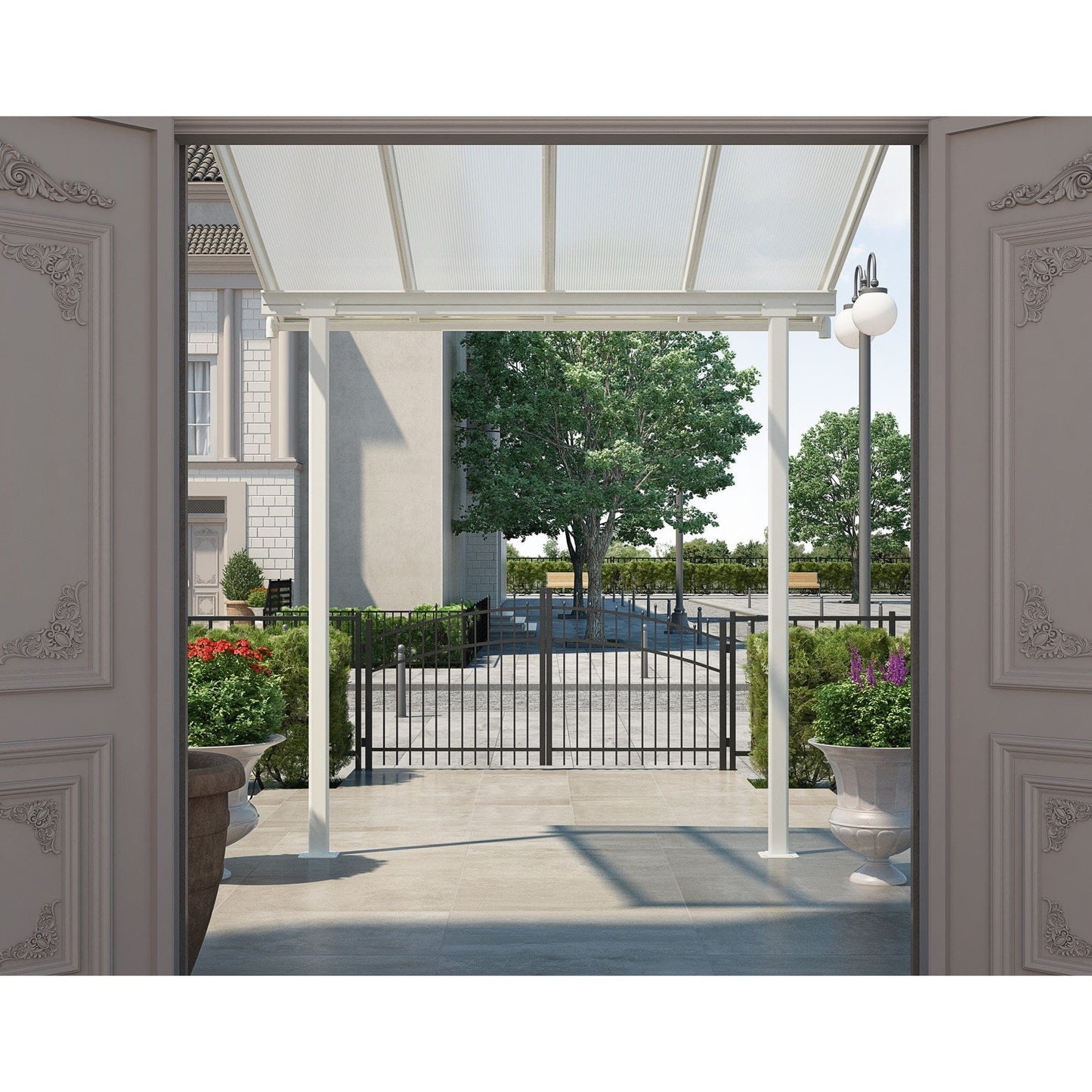 Palram - Canopia | Sierra Patio Cover - 7.5ft Wide - HG9075