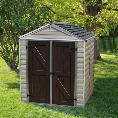 Palram - Canopia | SkyLight Polycarbonate Storage Shed - 6' Wide - HG9603T