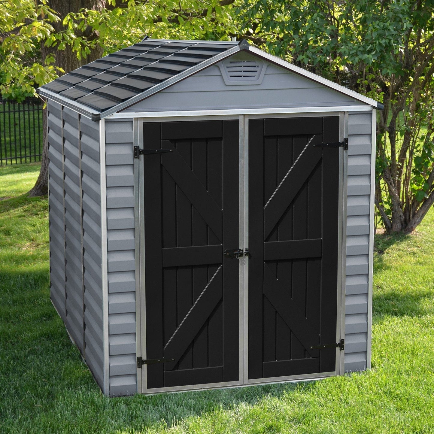 Palram - Canopia | SkyLight Polycarbonate Storage Shed - 6' Wide - HG9603T