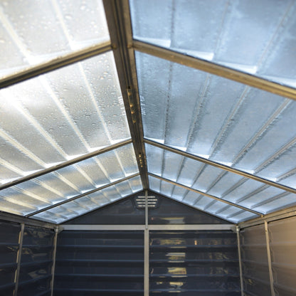 Palram - Canopia | SkyLight Polycarbonate Storage Shed - 6' Wide - HG9603T