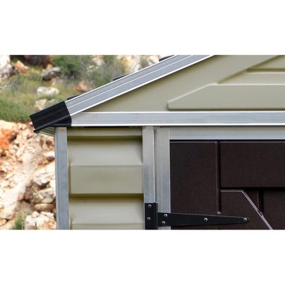 Palram - Canopia | SkyLight Polycarbonate Storage Shed - 6' Wide - HG9603T