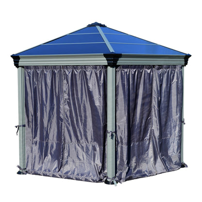Palram - Canopia | Roma Gazebo Curtain set - 6 Piece - HG1057