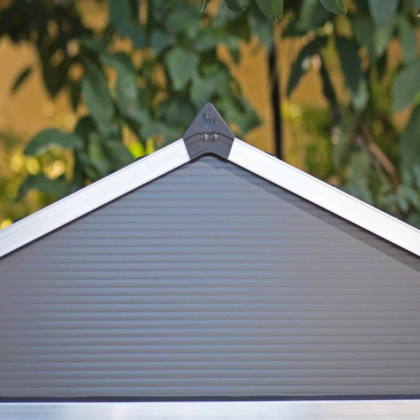 Palram - Canopia | Rubicon 6ft Ultra Durable Outdoor Storage Shed for Garden Dark Grey Series - HG9705GY