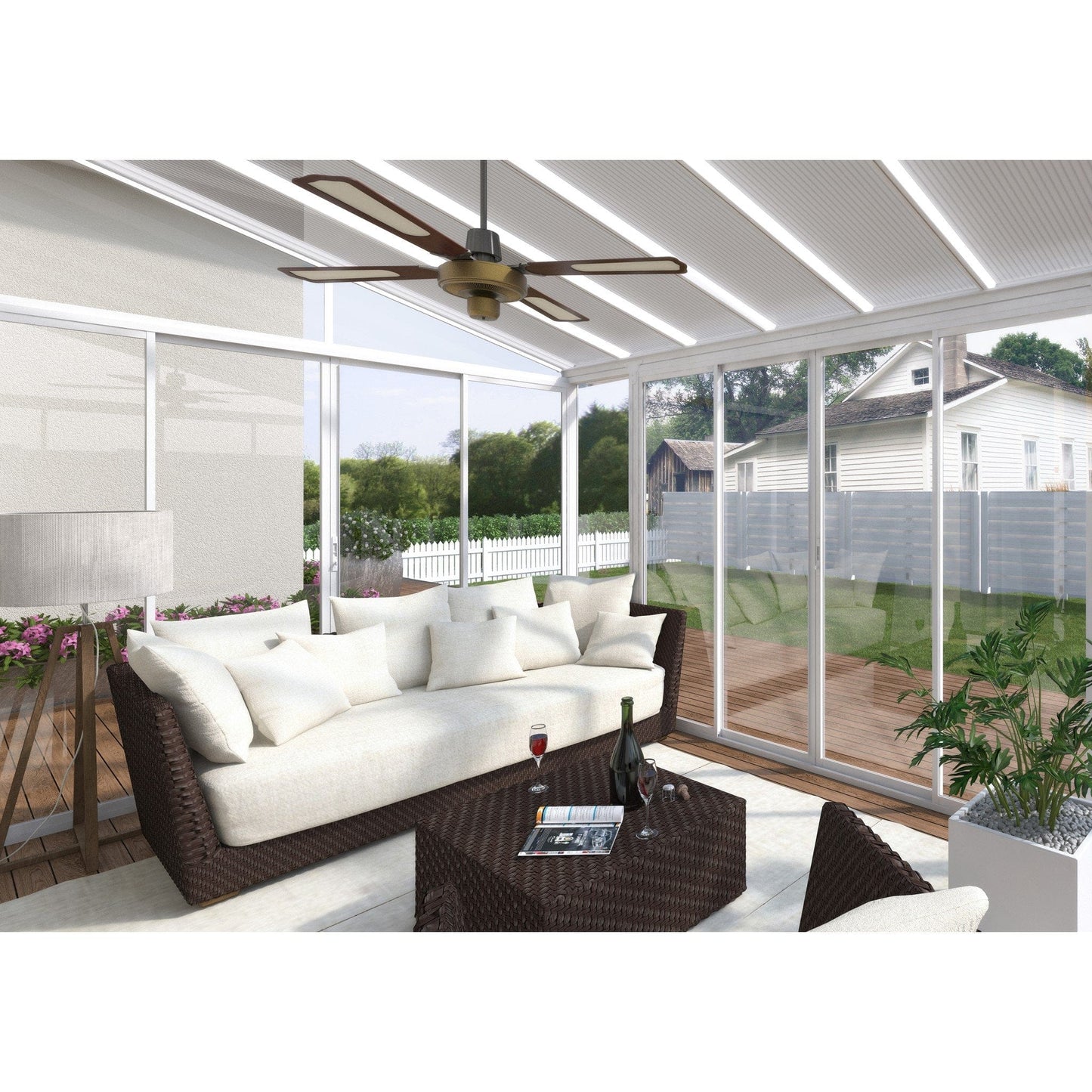 Palram - Canopia | SanRemo Patio Enclosure / Sunroom - HG9074