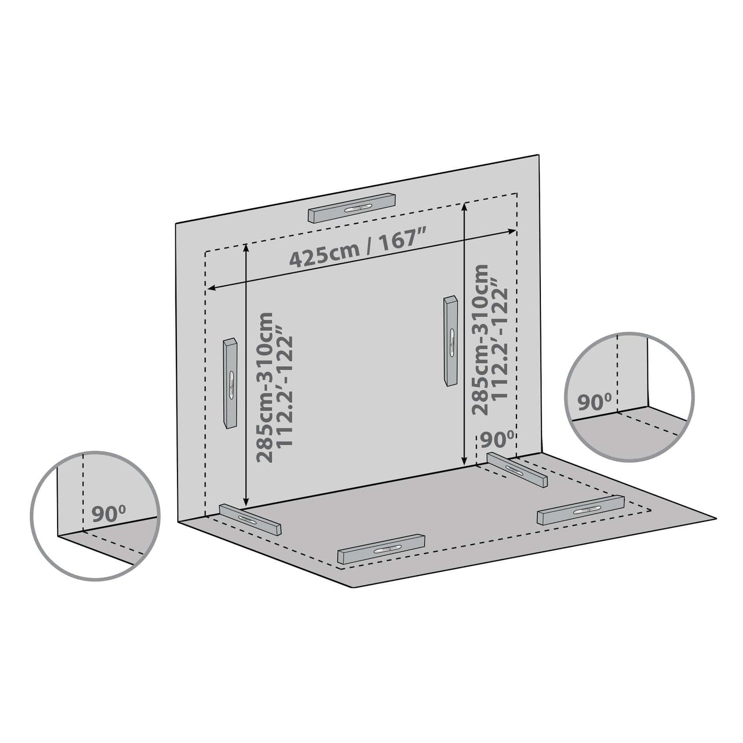 Palram - Canopia | SanRemo Patio Enclosure / Sunroom - HG9074