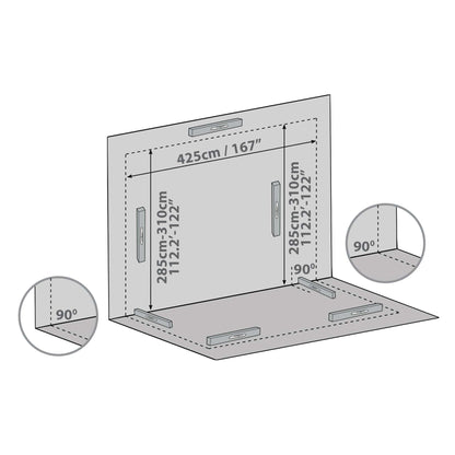 Palram - Canopia | SanRemo Patio Enclosure / Sunroom - HG9074