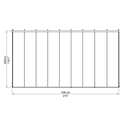 Palram - Canopia | SanRemo Patio Enclosure / Sunroom - HG9074