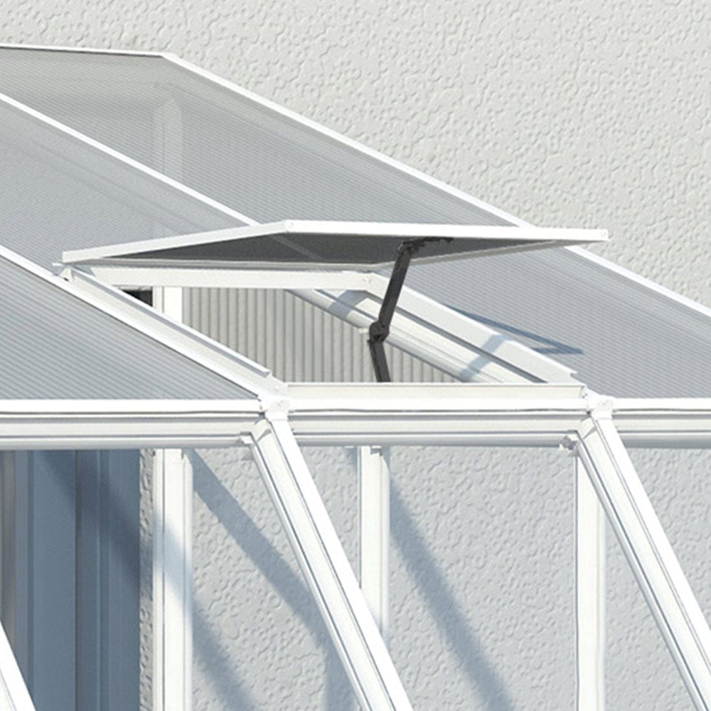 Palram - Canopia | Sun Room Eight Sunroom Enclosure, Lean To Greenhouse Kit- HG7608