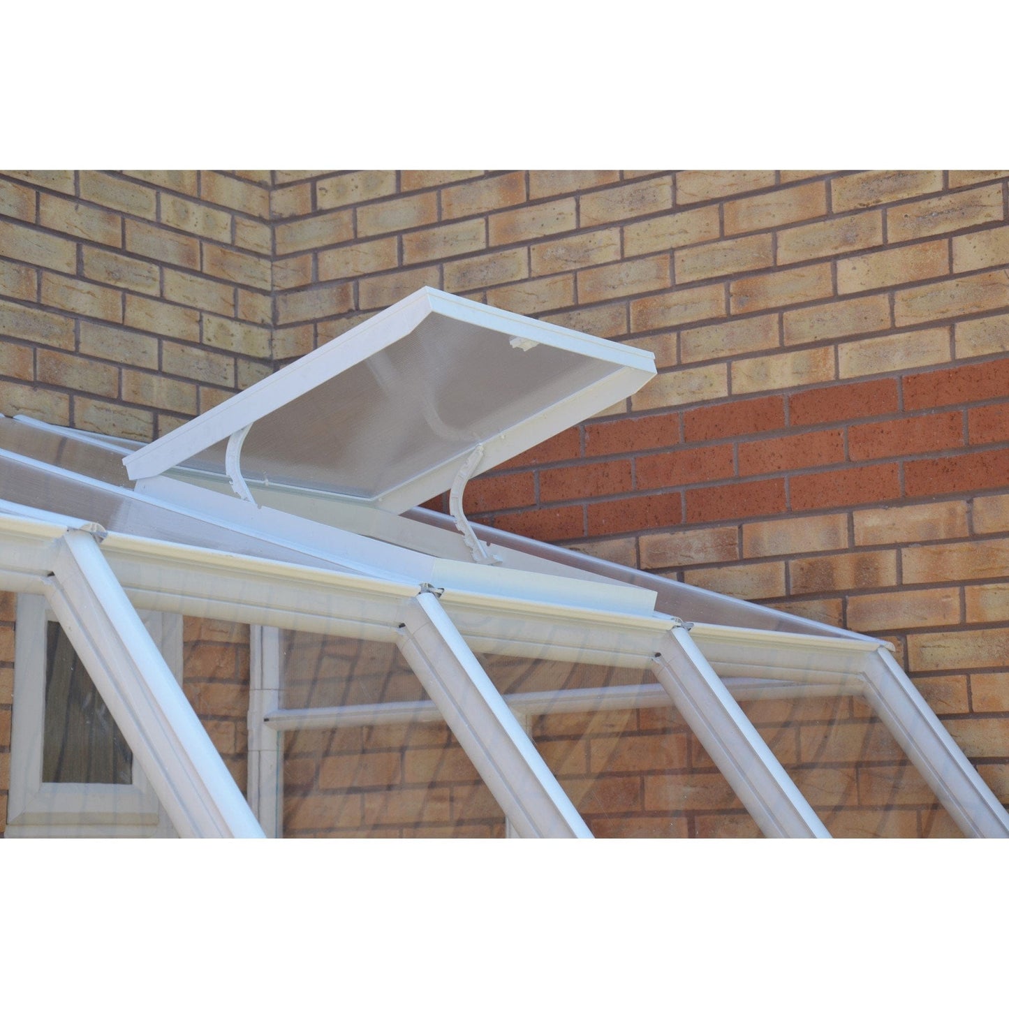 Palram - Canopia | Sun Room Eight Sunroom Enclosure, Lean To Greenhouse Kit- HG7608