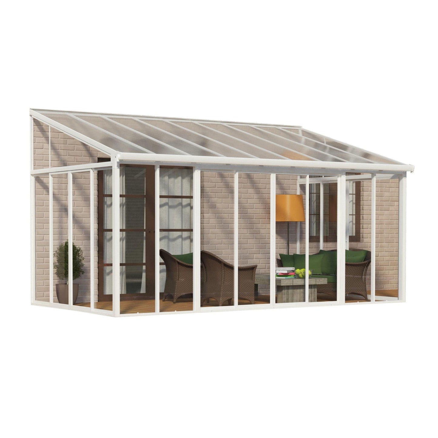 Palram - Canopia | SanRemo Patio Enclosure / Sunroom - HG9074