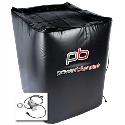 Powerblanket TH330V 330 Gallon Adjustable Thermostatic Controller and Insulated Top 120V 1440W 12A Tote Storage Heater New - TH330V