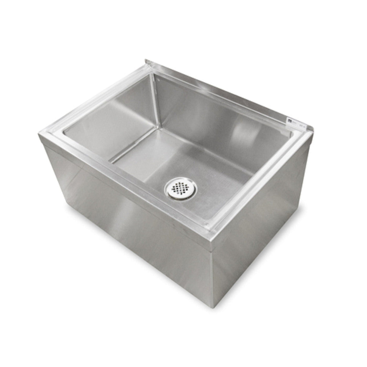 John Boos PBMS2424-6 Floor-Mounted Mop Sink - JBPBMS24246