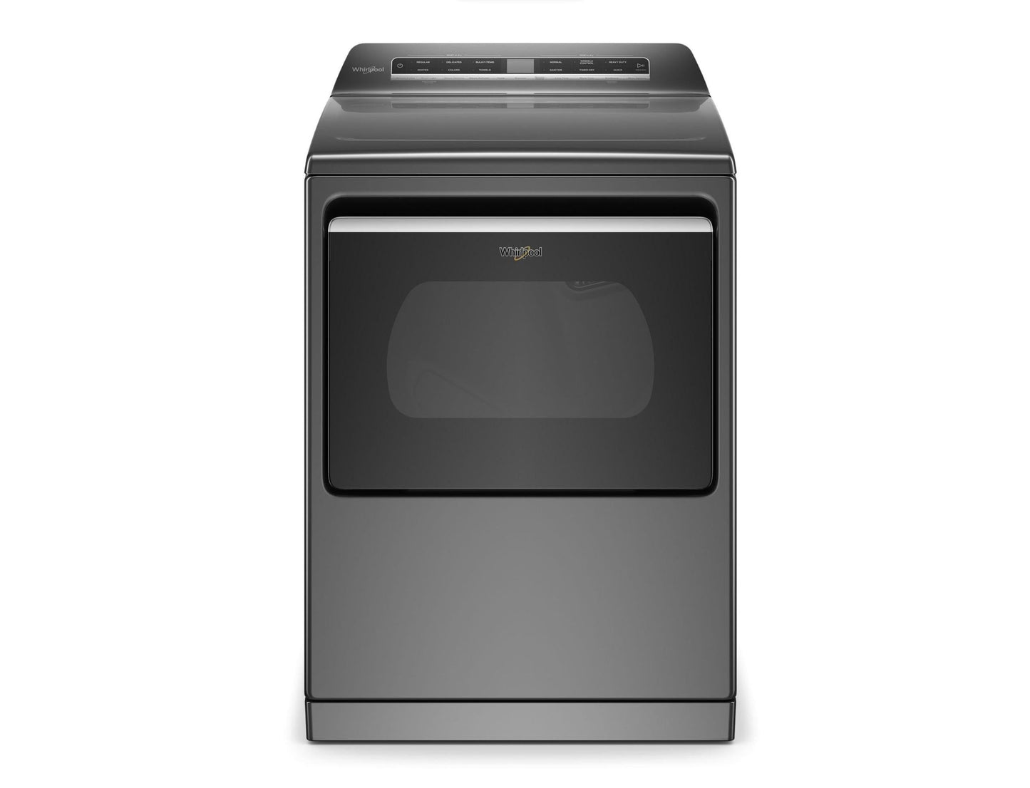 WHIRLPOOL 7.4 cu. ft. Top Load Gas Dryer with Advanced Moisture Sensing Gray - WGD8127LC