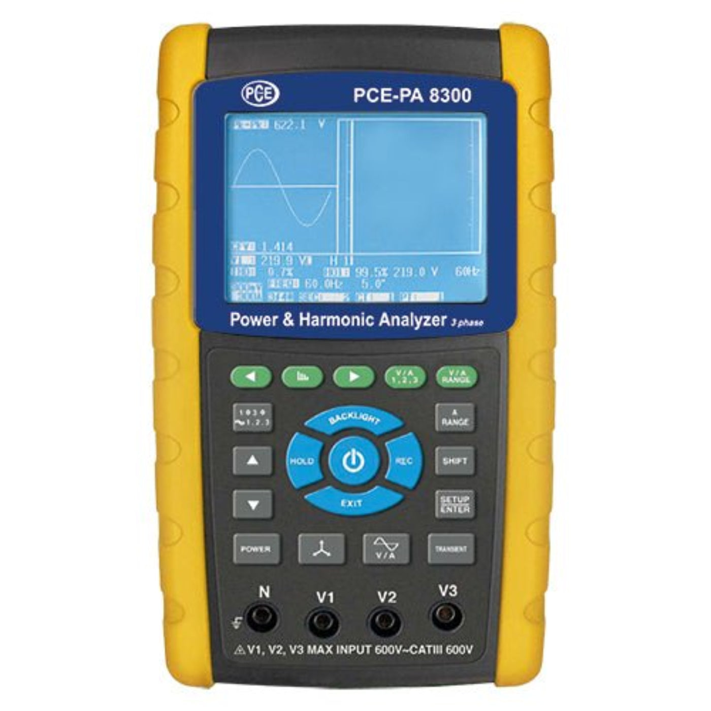 PCE  Clamp Meter (With Current Clamps) - PA 8300