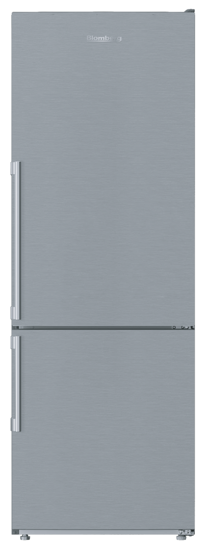BLOMBERG APPLIANCES BRFB1046SS 24" Counter-Depth Bottom Freezer Refrigerator With Ice Maker in Stainless Steel With Gray Case - BRFB1046SS