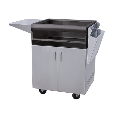 ProFire Professional Deluxe Series 27-Inch Stainless Steel Cart - PF27SSCBN