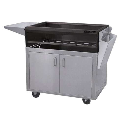 ProFire Professional Deluxe Series 36-Inch Stainless Steel Cart - PF36SSCBN