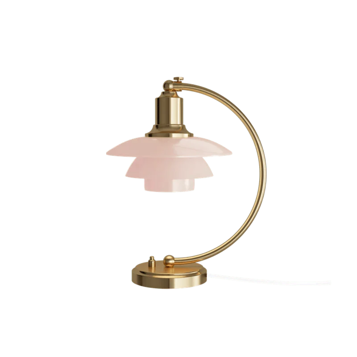 Louis Poulsen PH 2/2 Luna Table Lamp - Pale Rose - 5744911625