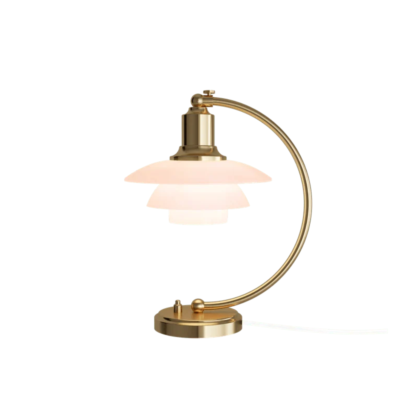 Louis Poulsen PH 2/2 Luna Table Lamp - Pale Rose - 5744911625
