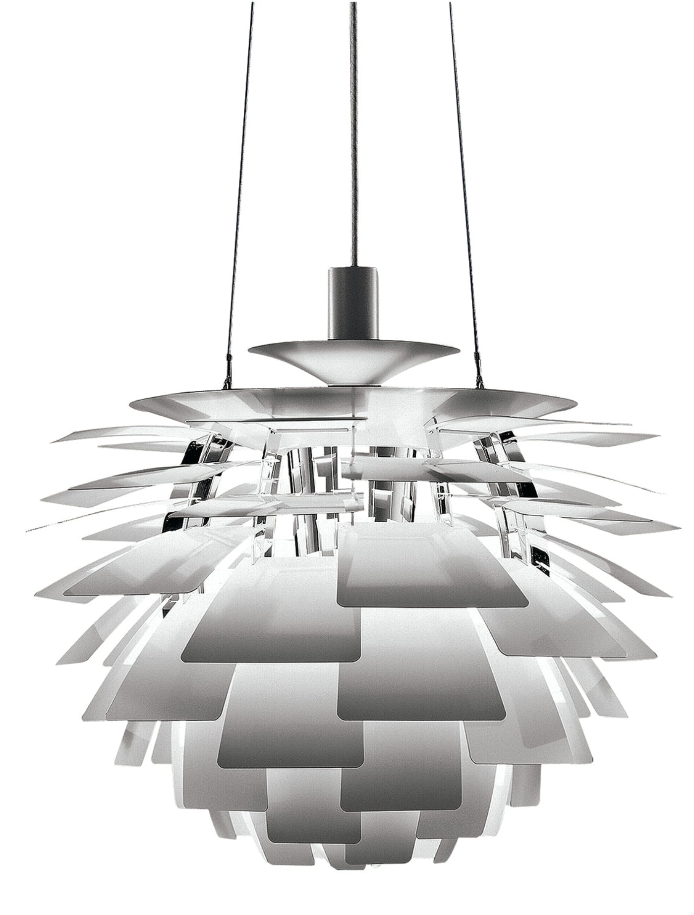Louis Poulsen PH Artichoke Pendant - Brushed Stainless Steel - 5847901266