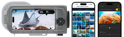Zeagle Oceanic+ Dive Housing for use w/ iPhone - CAMERA404 HOUSING