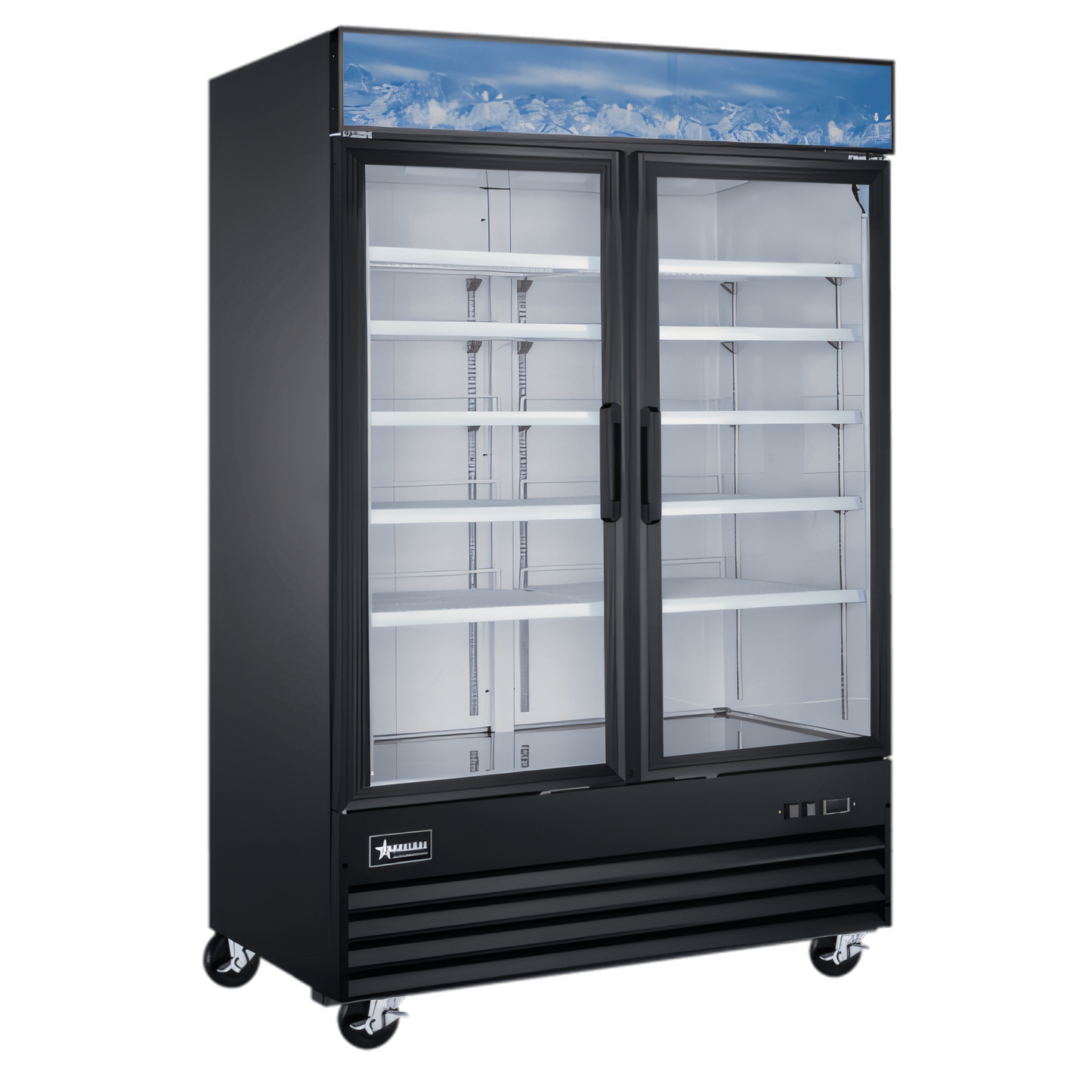 Omcan USA 51075 Glass Door Merchandisers - 51075