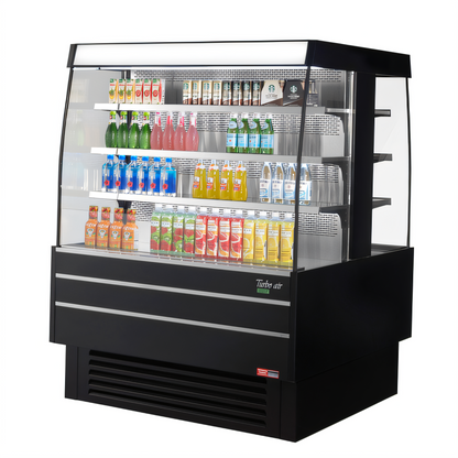 Turbo Air TIOM-48SB-N Countertop Refrigerated Display Cases - TIOM-48SB-N