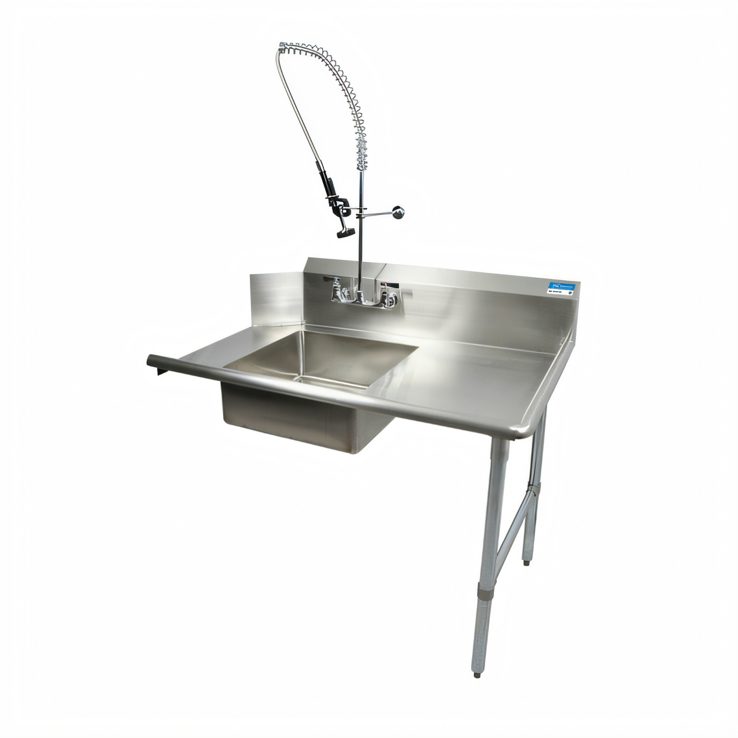 BK Resources BKSDT-60-R-P-G Compartment Sinks - BKSDT-60-R-P-G