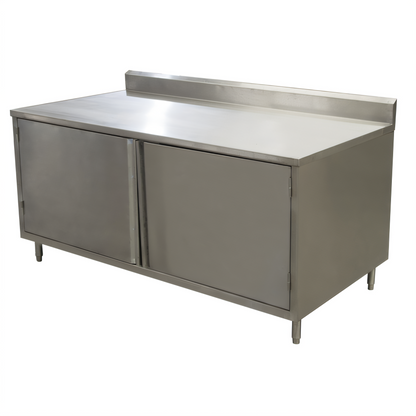 BK Resources CSTR5-2472H Stainless Steel Prep Tables - CSTR5-2472H
