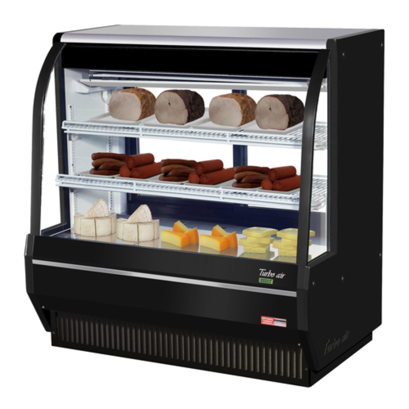 Turbo Air TCDD-48H-W(B)-N Deli Cases - TCDD-48H-W(B)-N