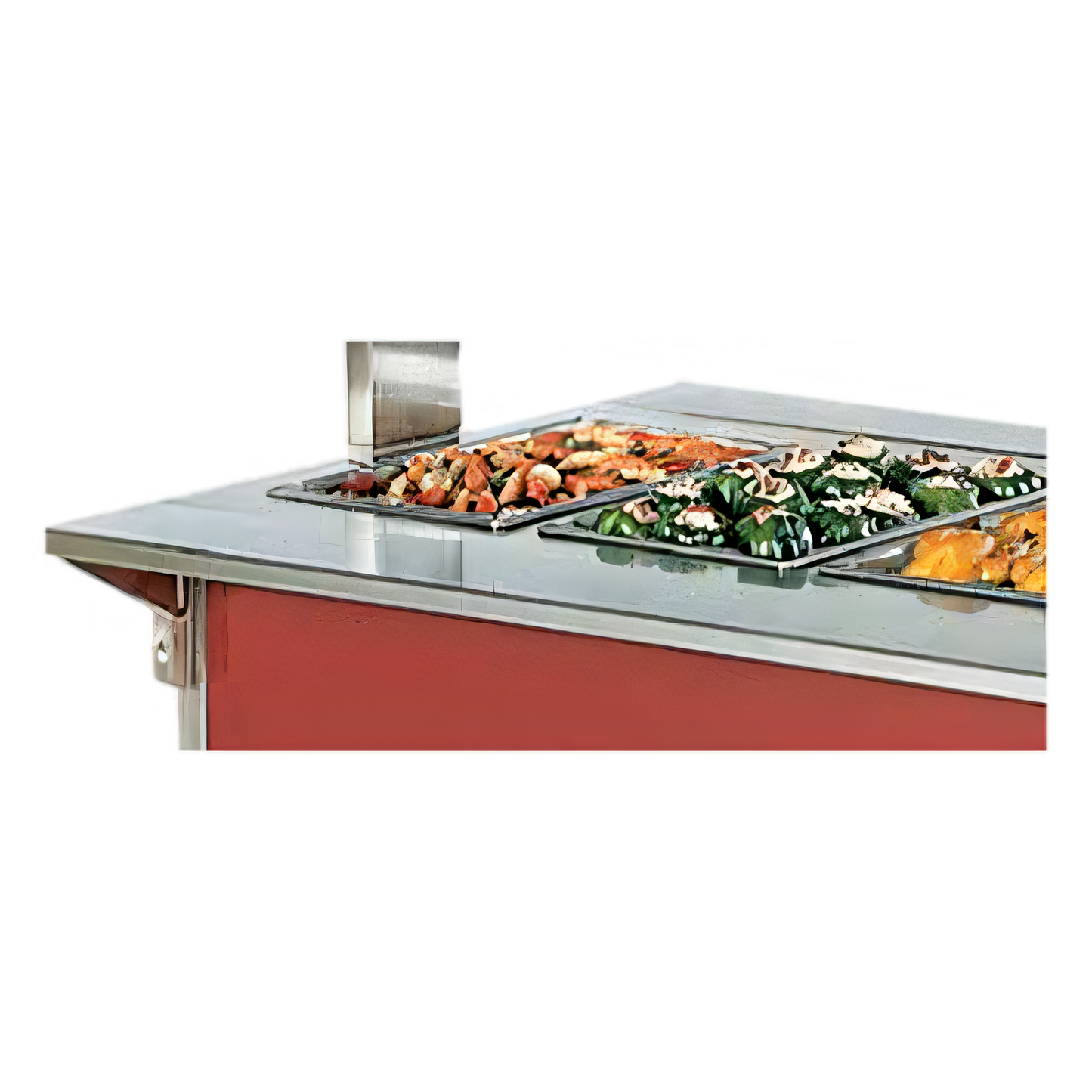 Vollrath 37512-2-C 4-Series Signature Server Wall-Mounted Shelving - 37512-2-C