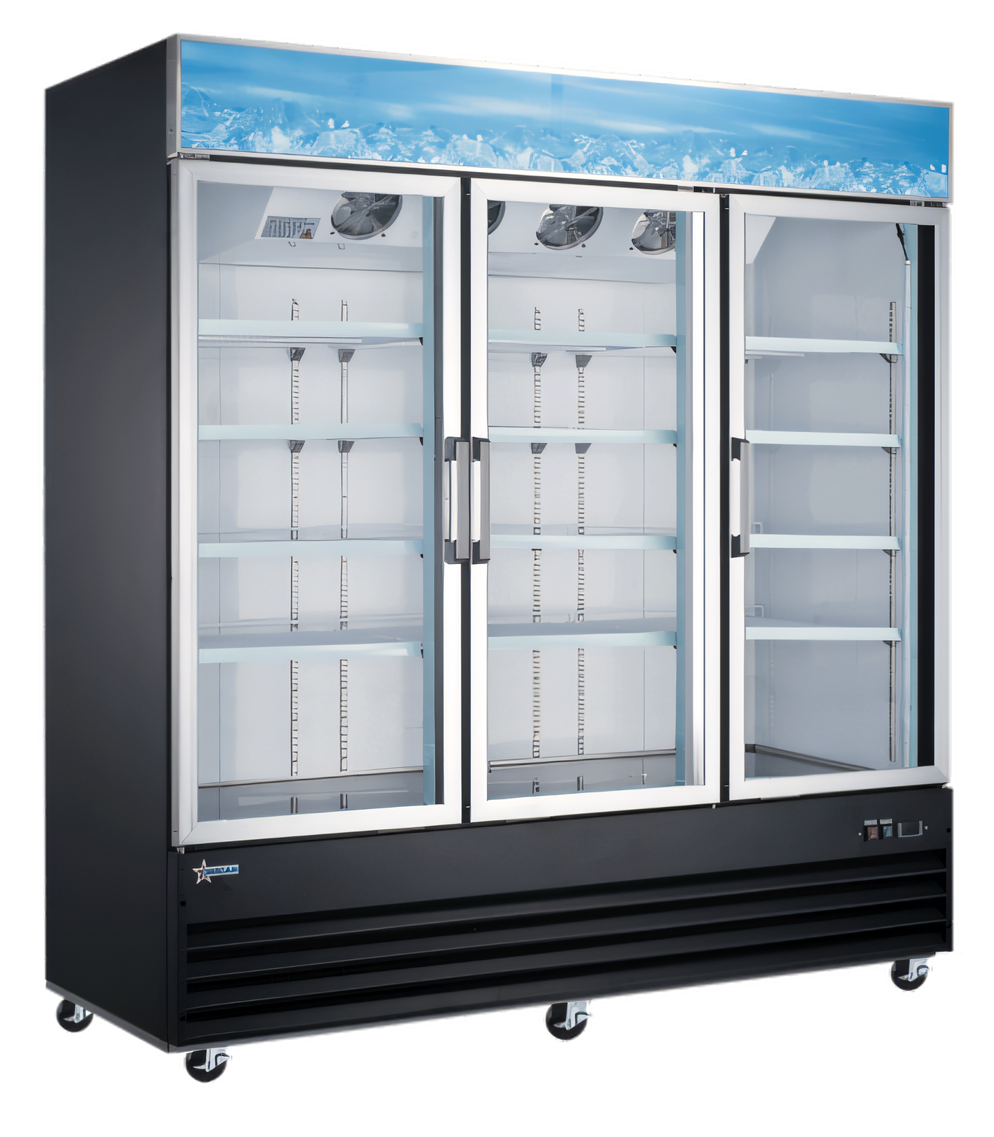Omcan USA 51052 Glass Door Merchandisers - 51052