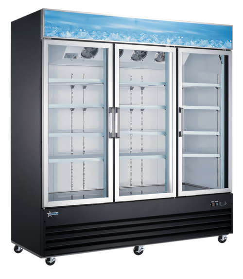 Omcan USA 51052 Glass Door Merchandisers - 51052